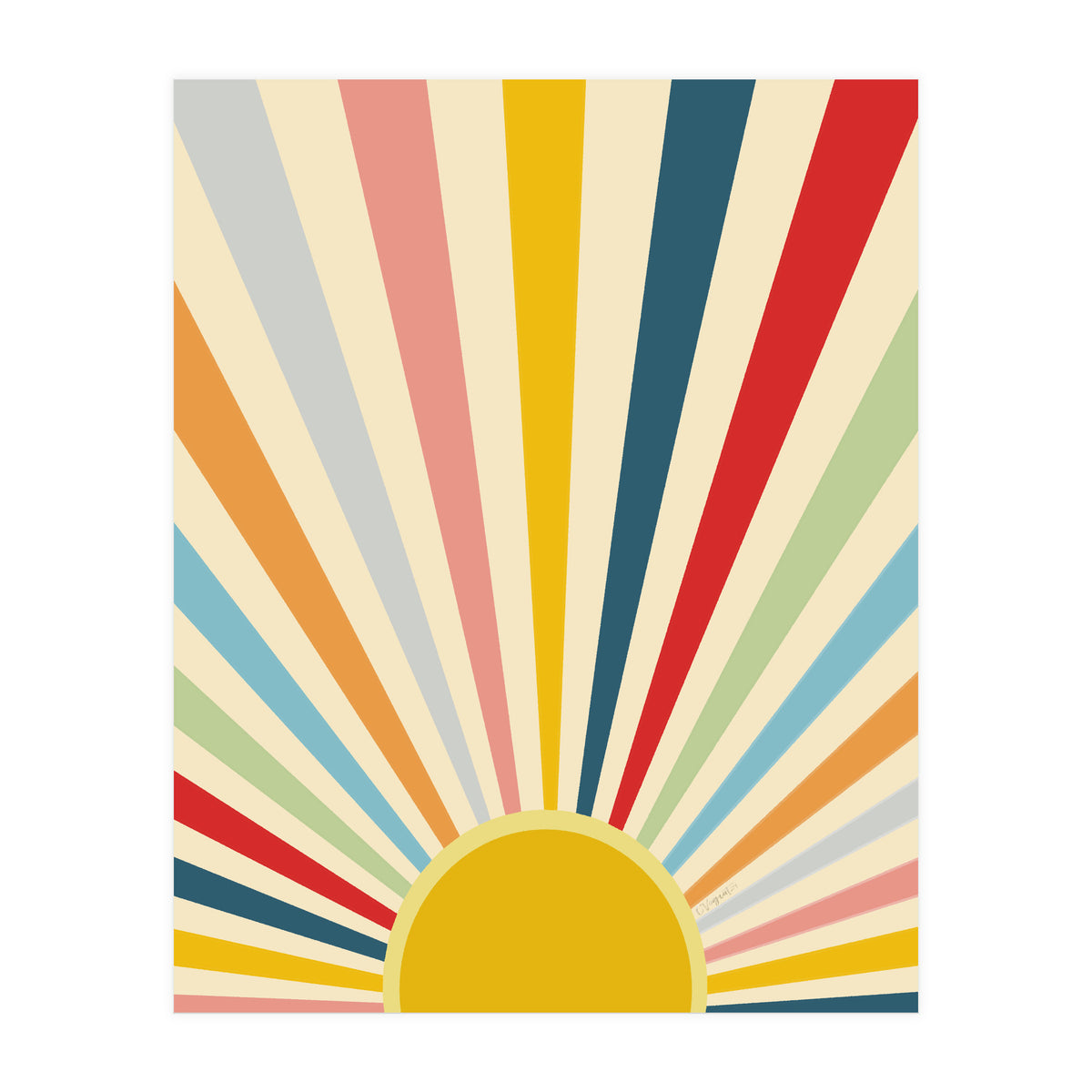 Sun Shines Inside you (Print Only)