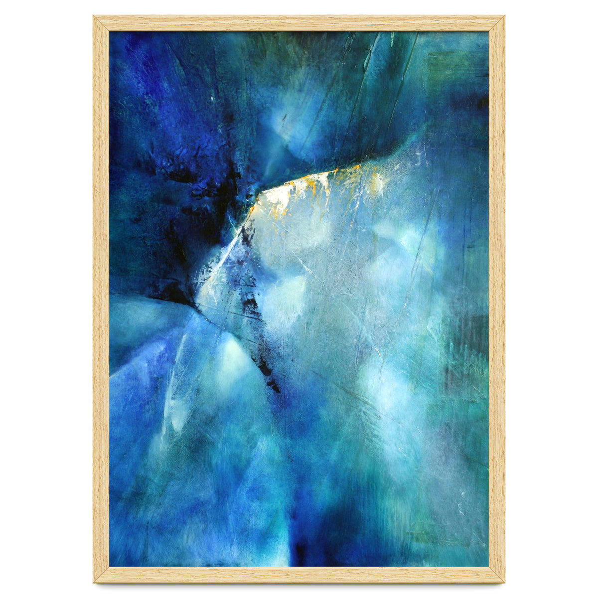 Komposition In Blau - blue composition