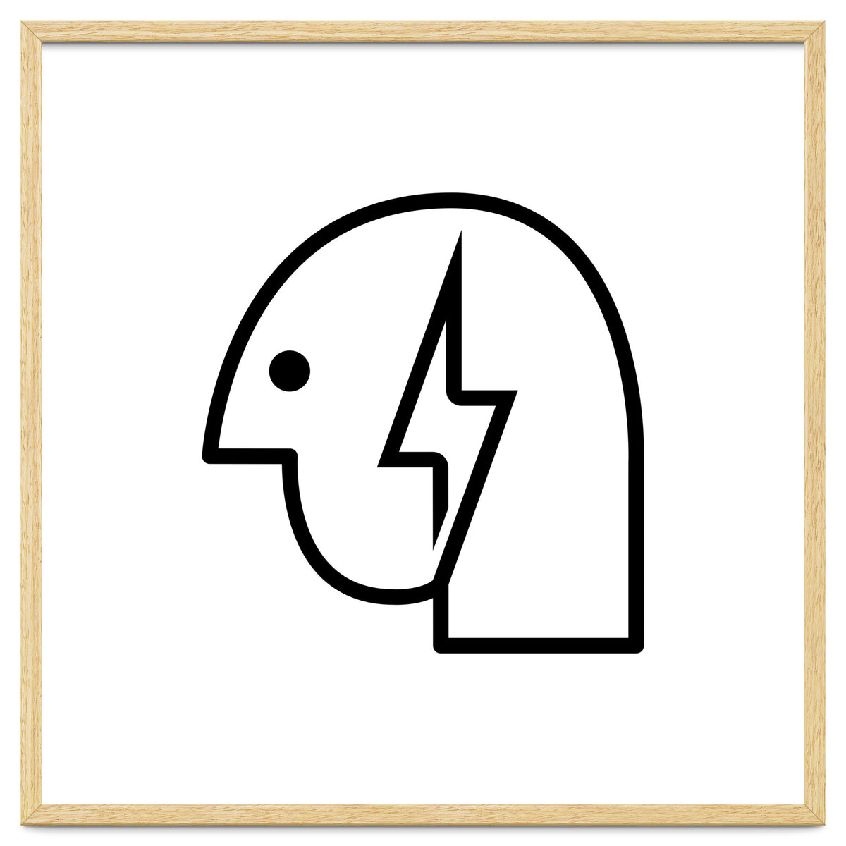 Head Lightning_White