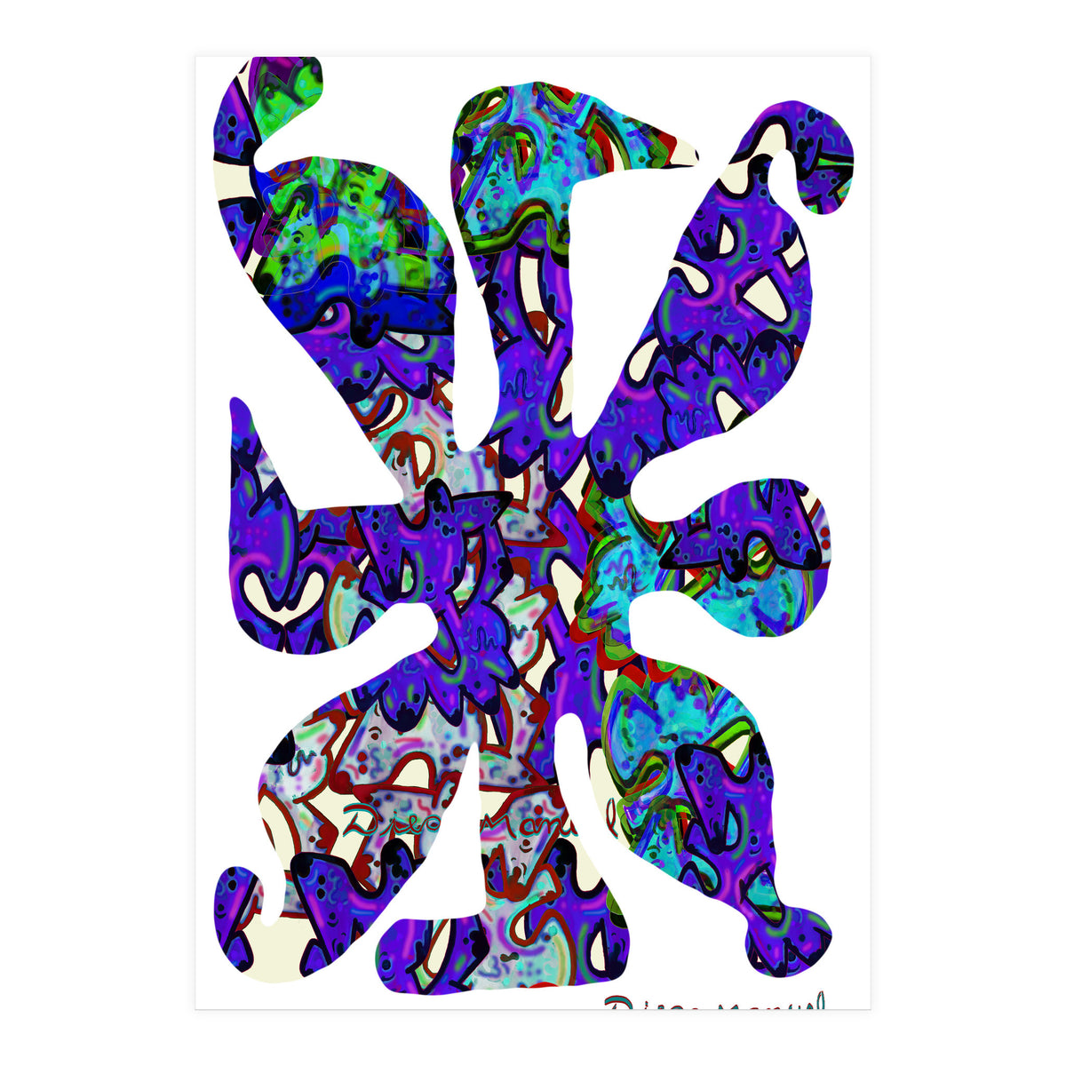 Fuego 143 Copia (Print Only)