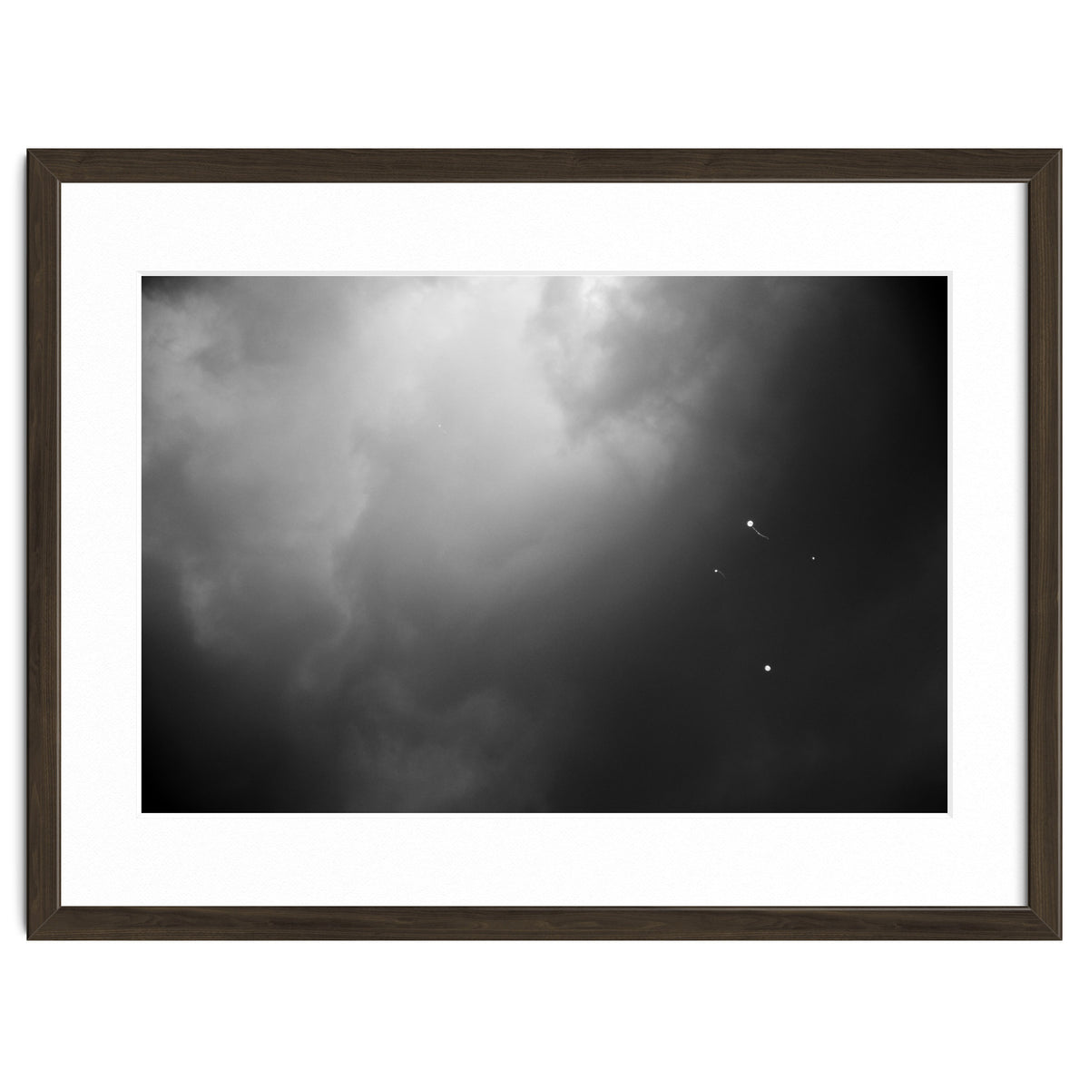 Four balloons and another one