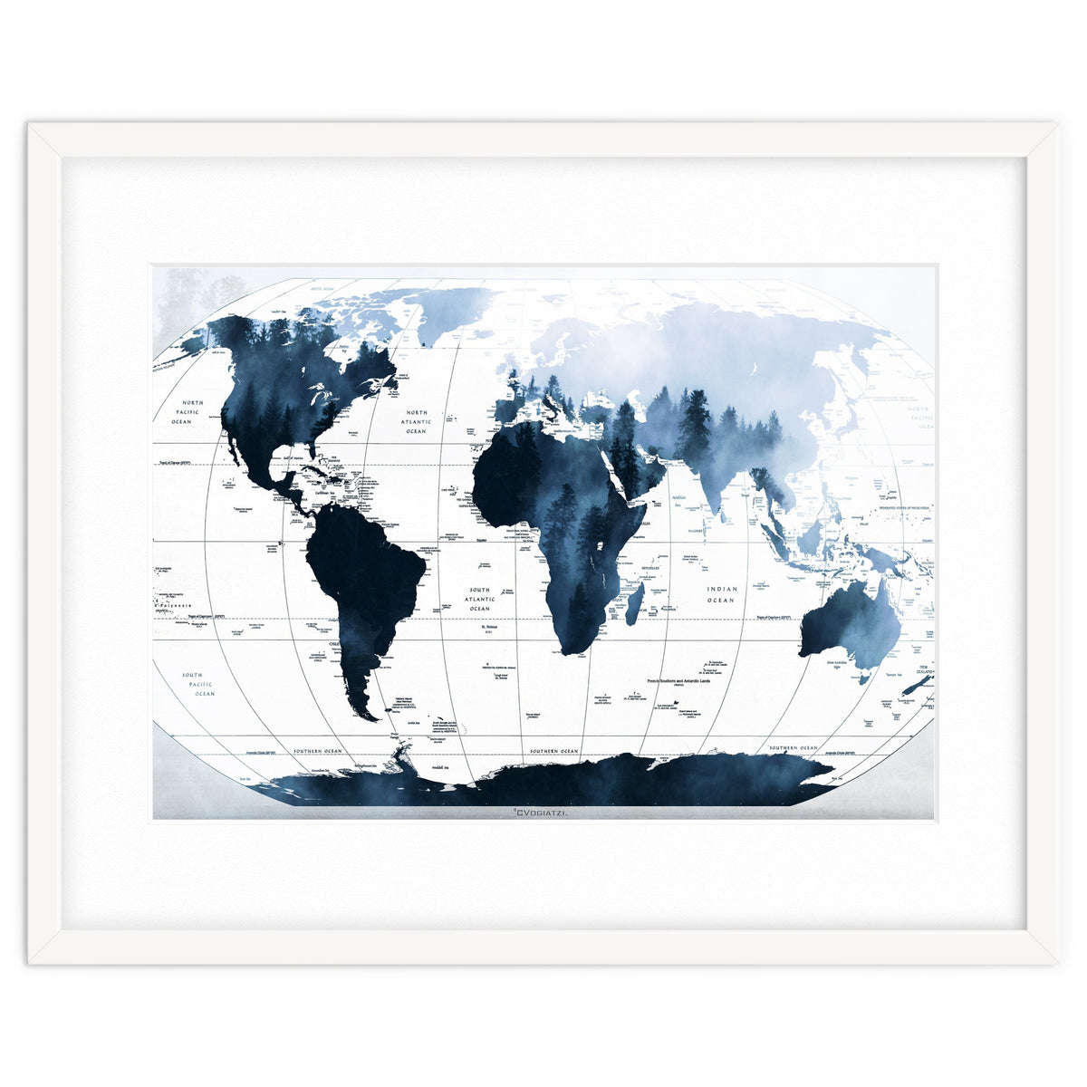 ALLOVER THE WORLD-Woods fog