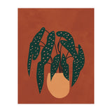Boho Terracotta Begonia (Print Only) thumbnail