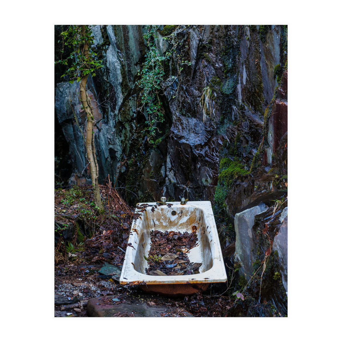 Dinorwic slate quarries in Llanberis, Wales, 2 (Print Only)