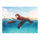 Surf Sloth (Print Only) thumbnail