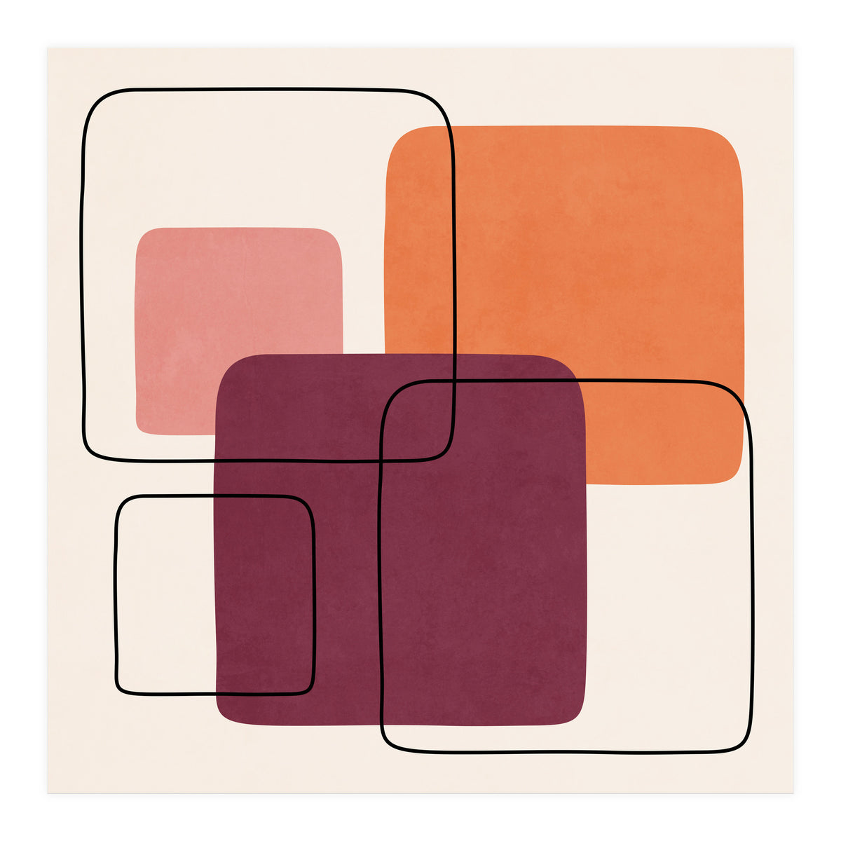 SQUARE SHAPES - RL01 (Print Only)