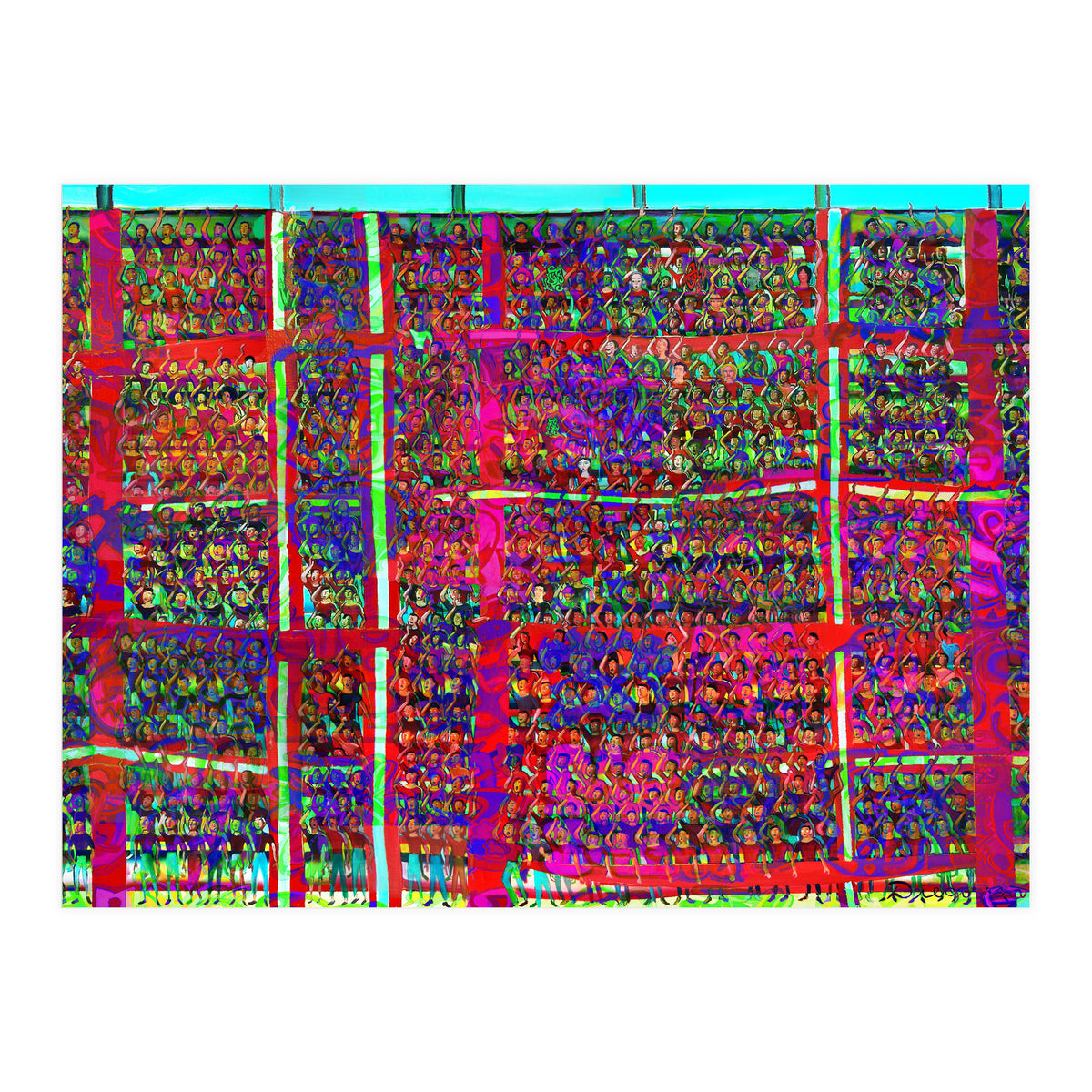 Gran Hinchada Roja 17 (Print Only)