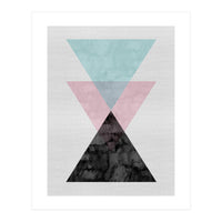 Geometric Watercolor I (Print Only)