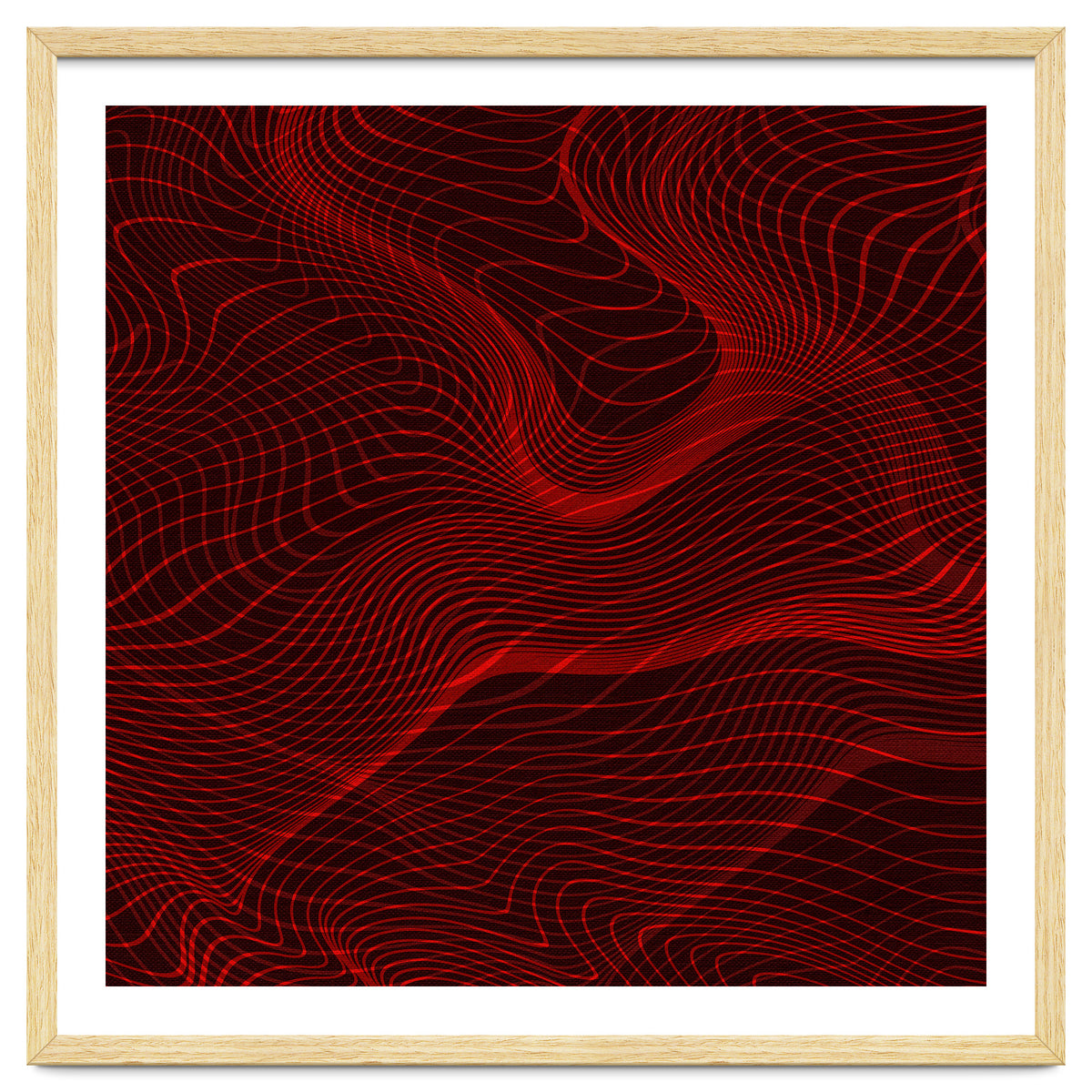 Waves Red
