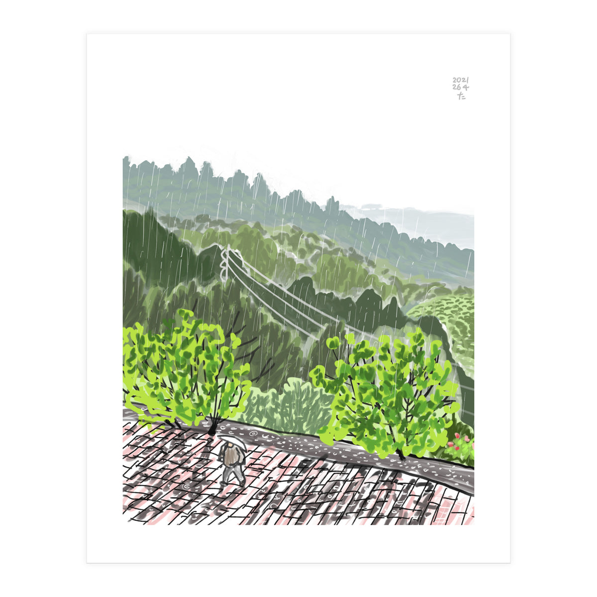 April Showers (Print Only)