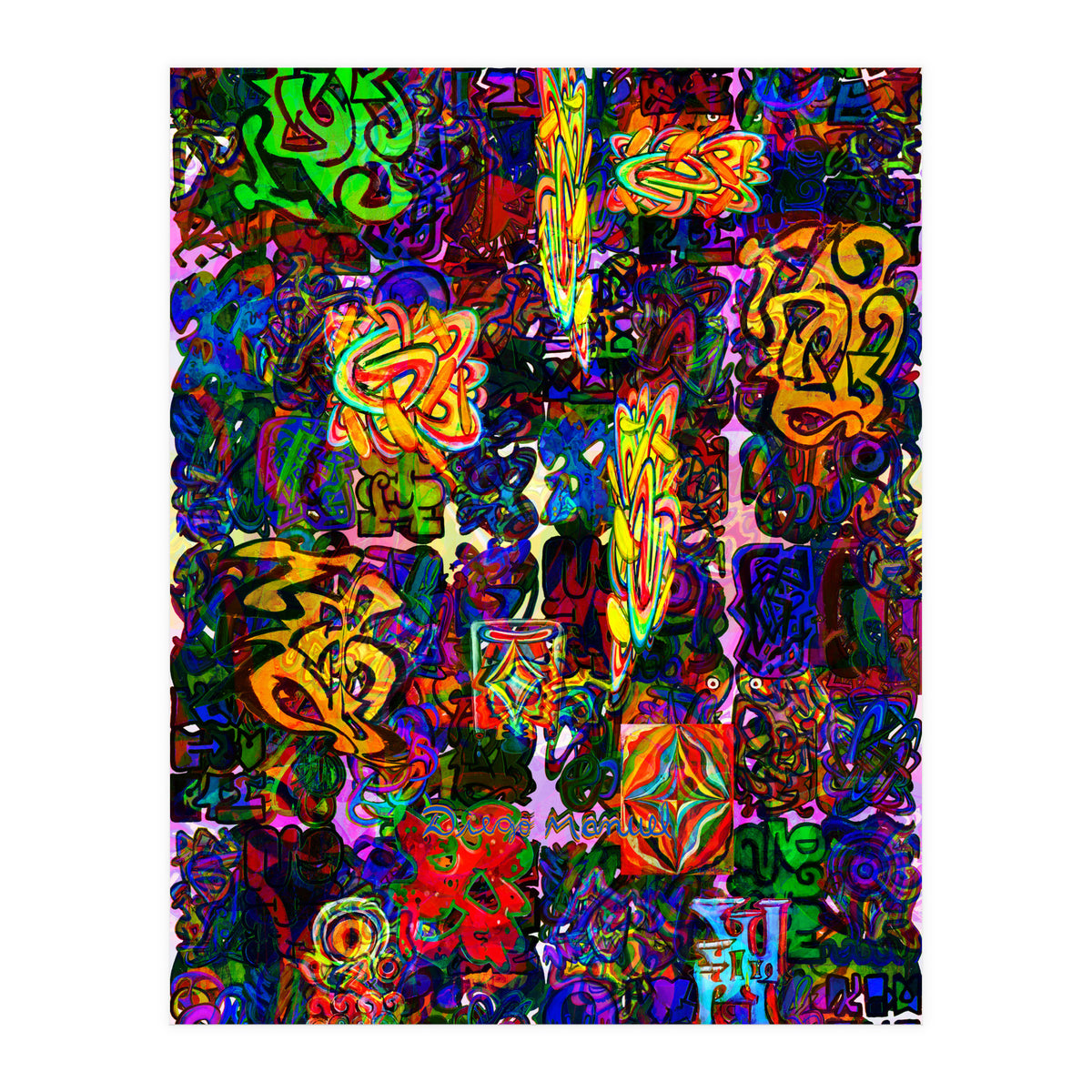 Graffiti Digital 2022 408 (Print Only)