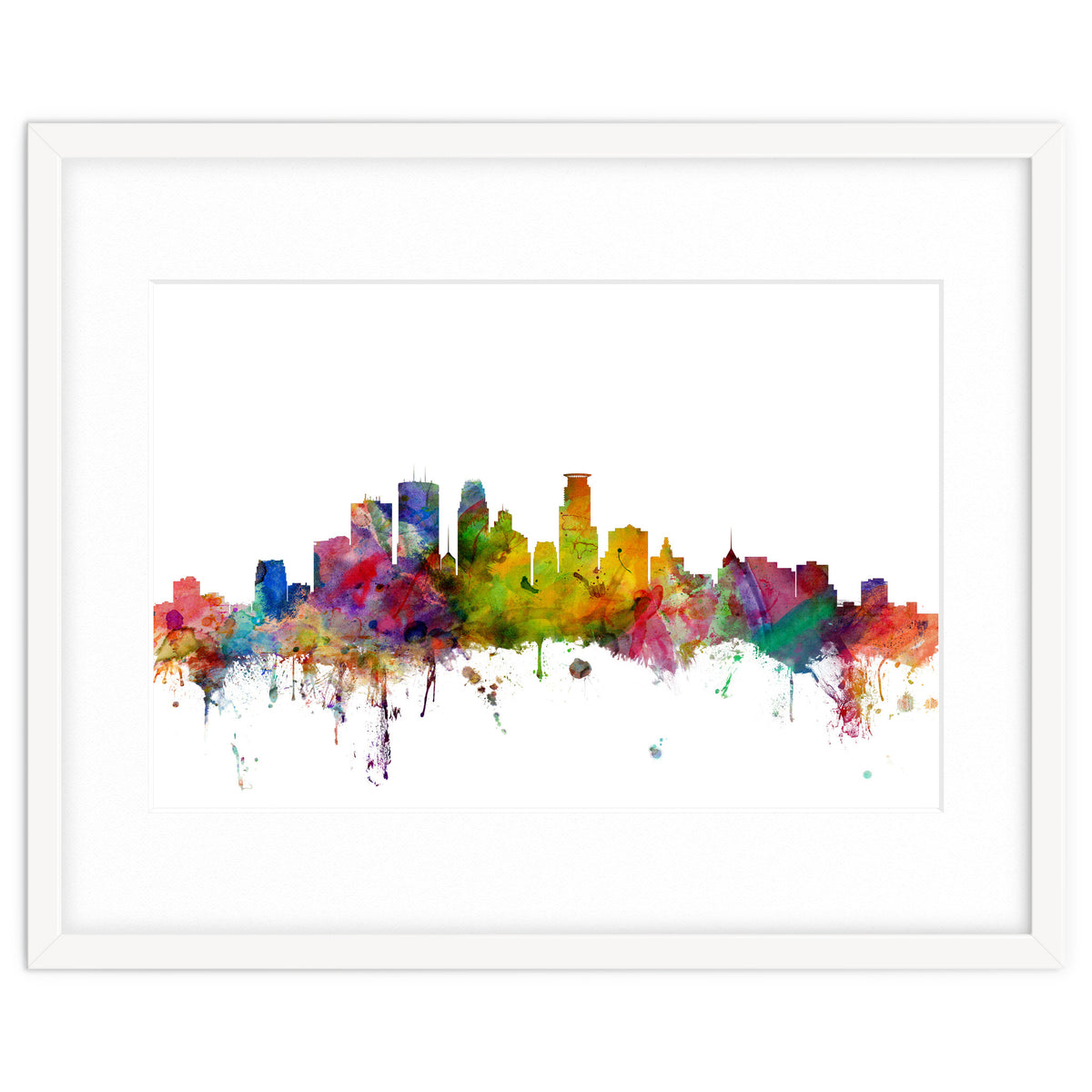 Minneapolis Minnesota Skyline