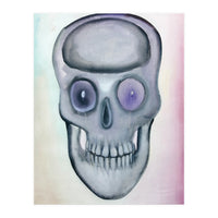 Calavera Con Dientes Perfectos (Print Only)