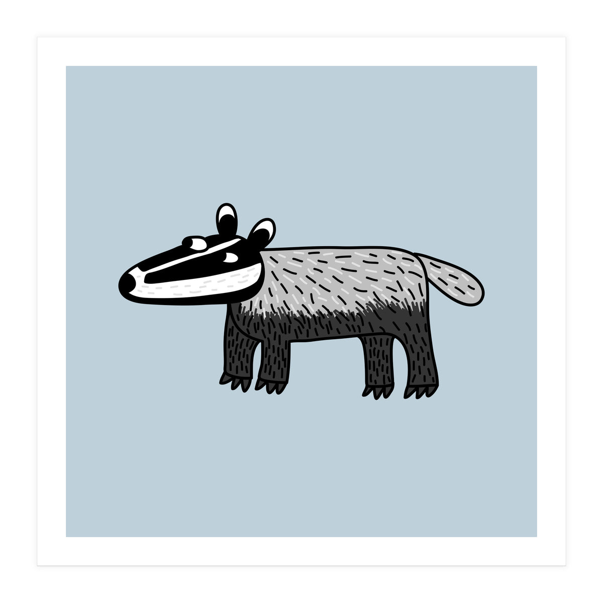 Badger (Print Only)