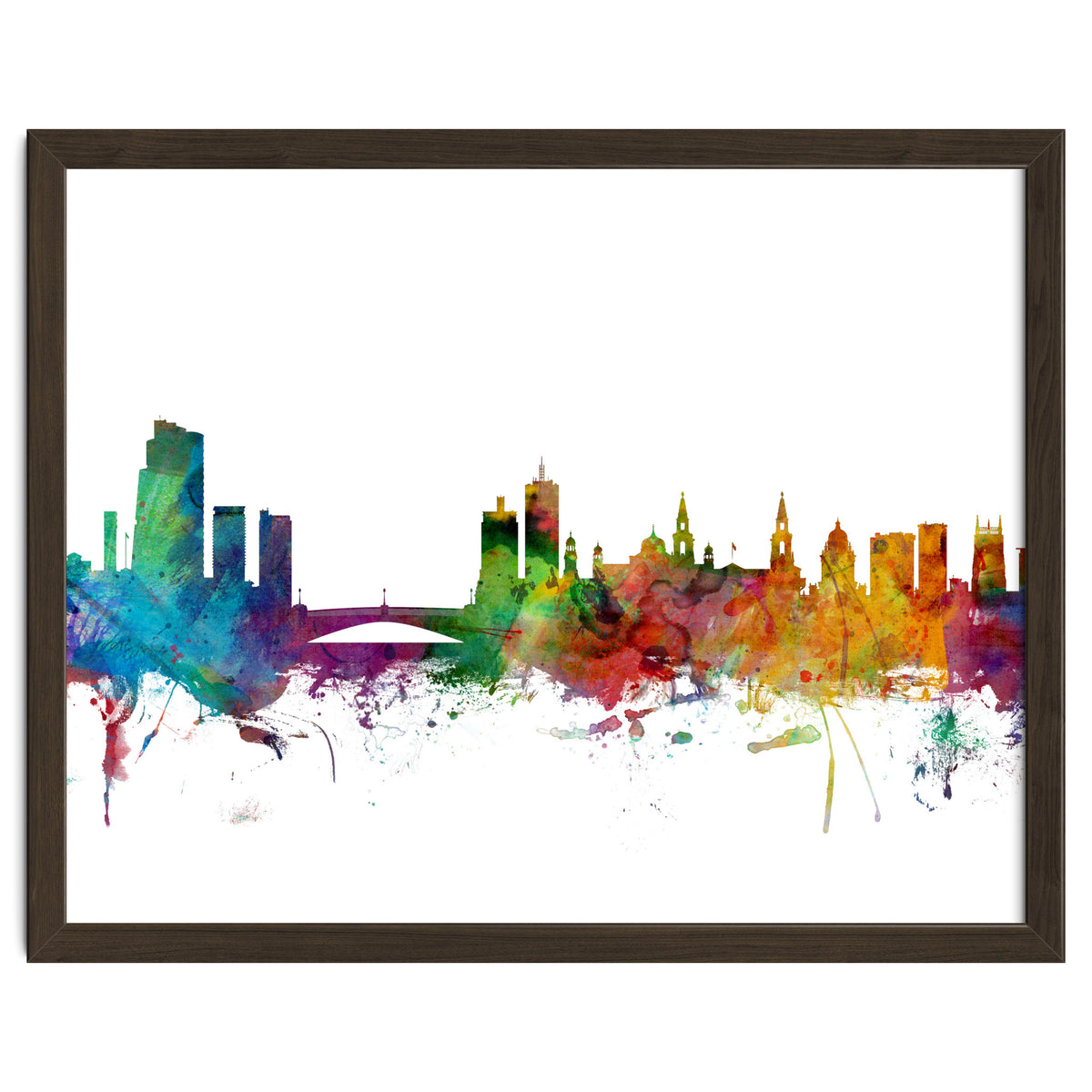 Leeds England Skyline