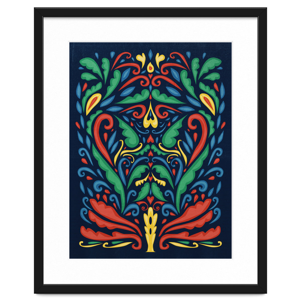 Art Nouveau Folk Art Style