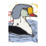 Male King Eider Duck Sketch (Print Only) thumbnail