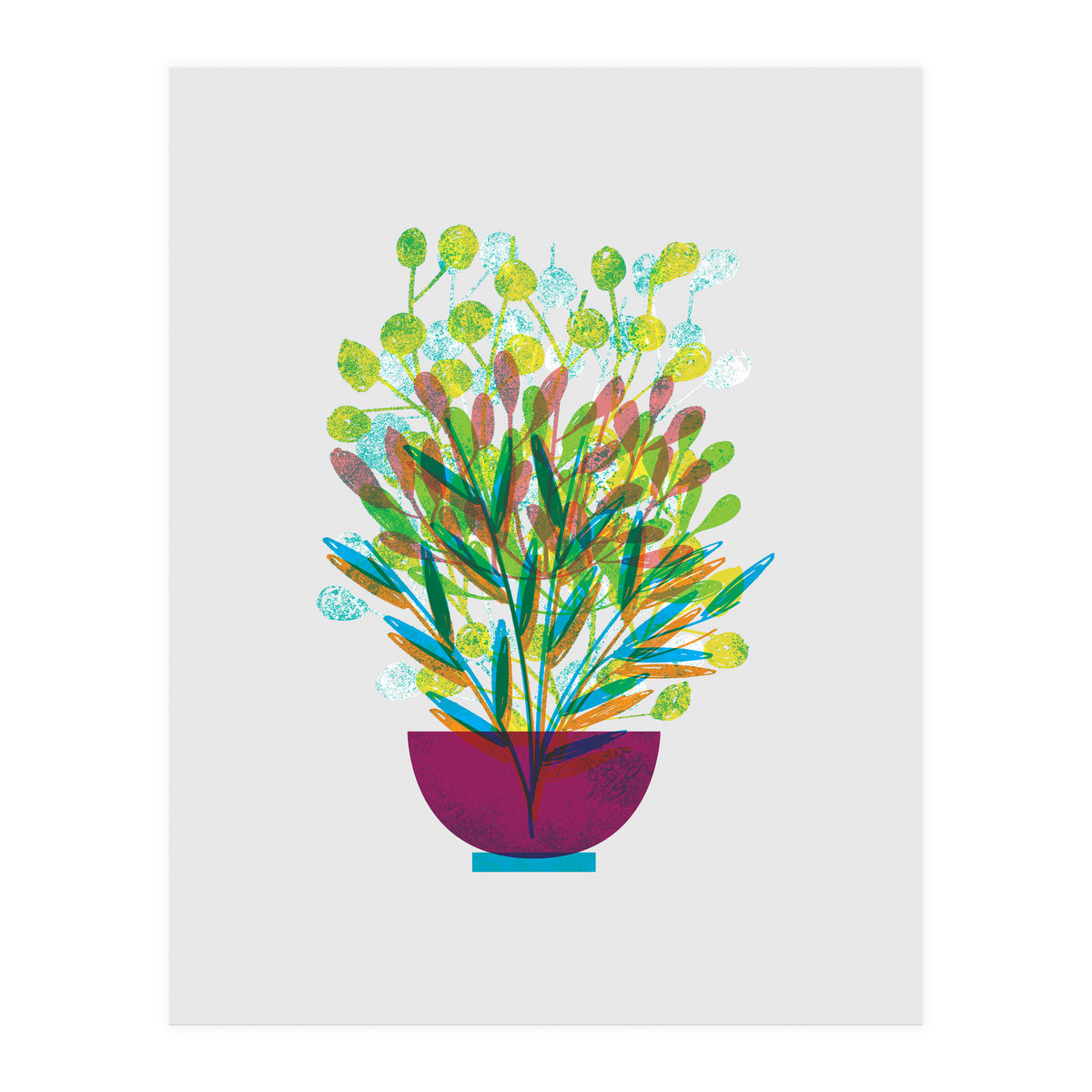 Flower pot I (Print Only)