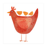 Hen and Chicks (Print Only) thumbnail