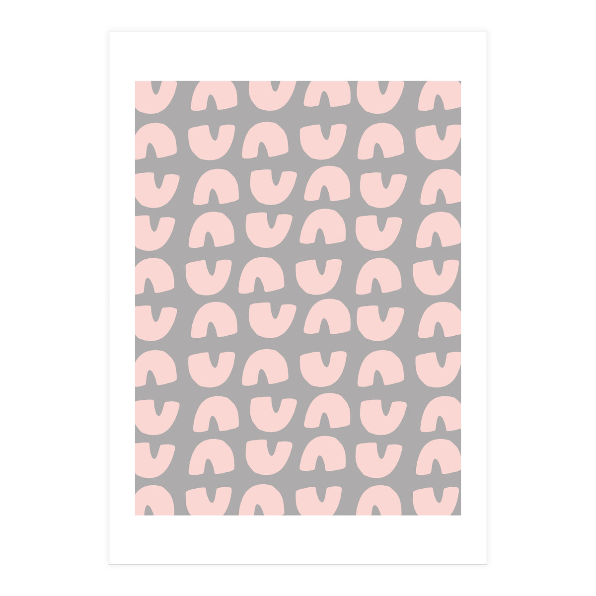 Pastel Pink Rainbow (Print Only)