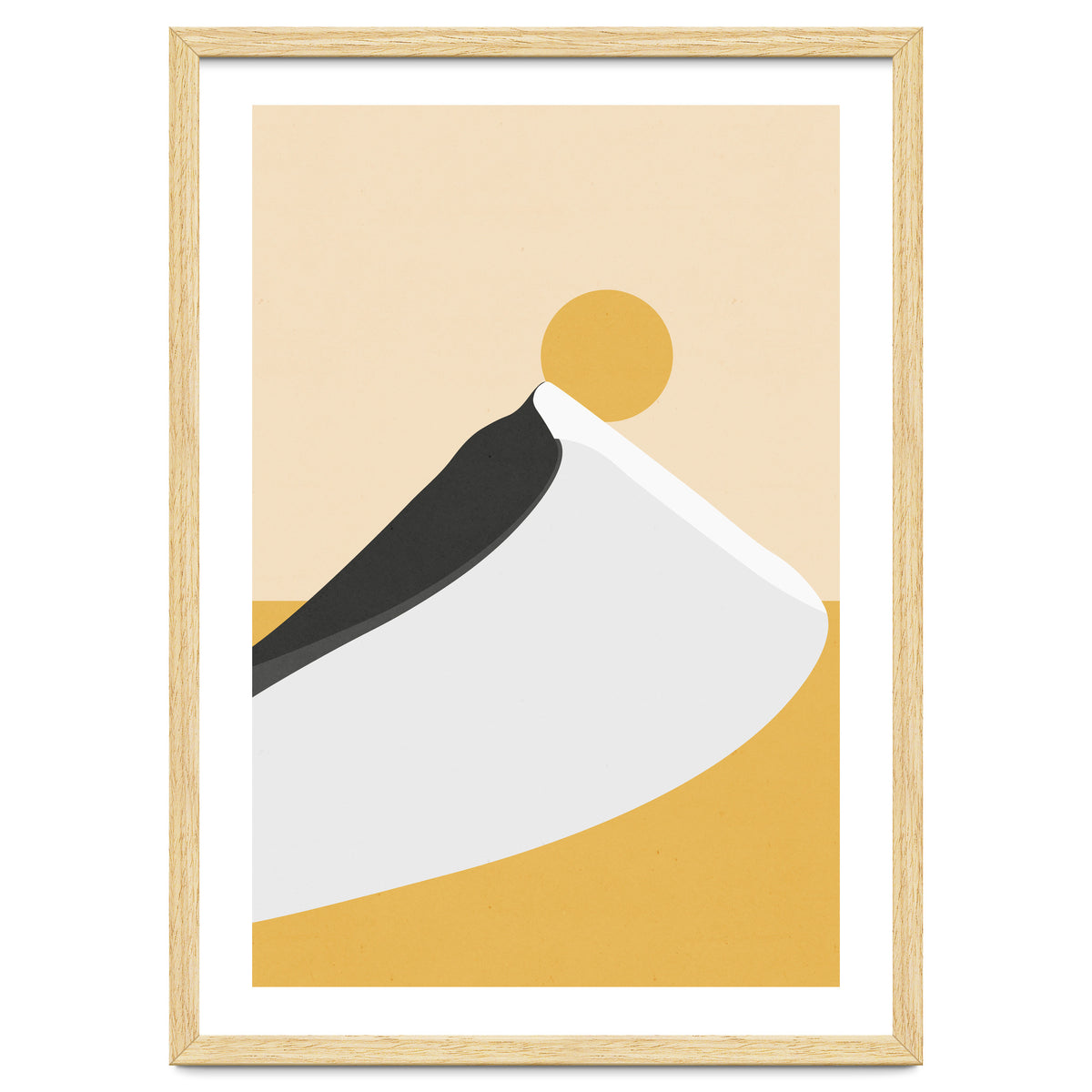 Abstract Dune - Golden Desert