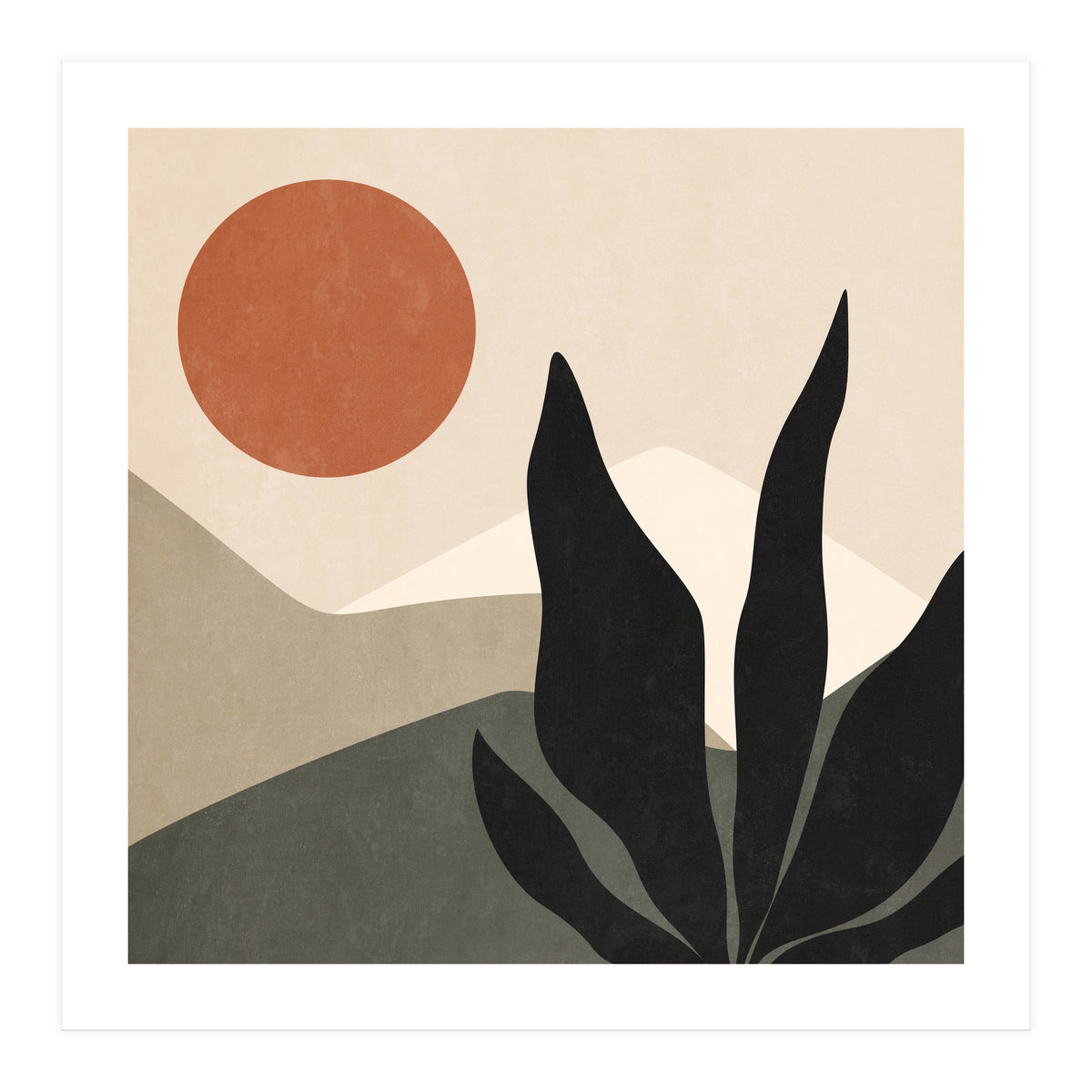 ABSTRACT LANDSCAPE  (Print Only)