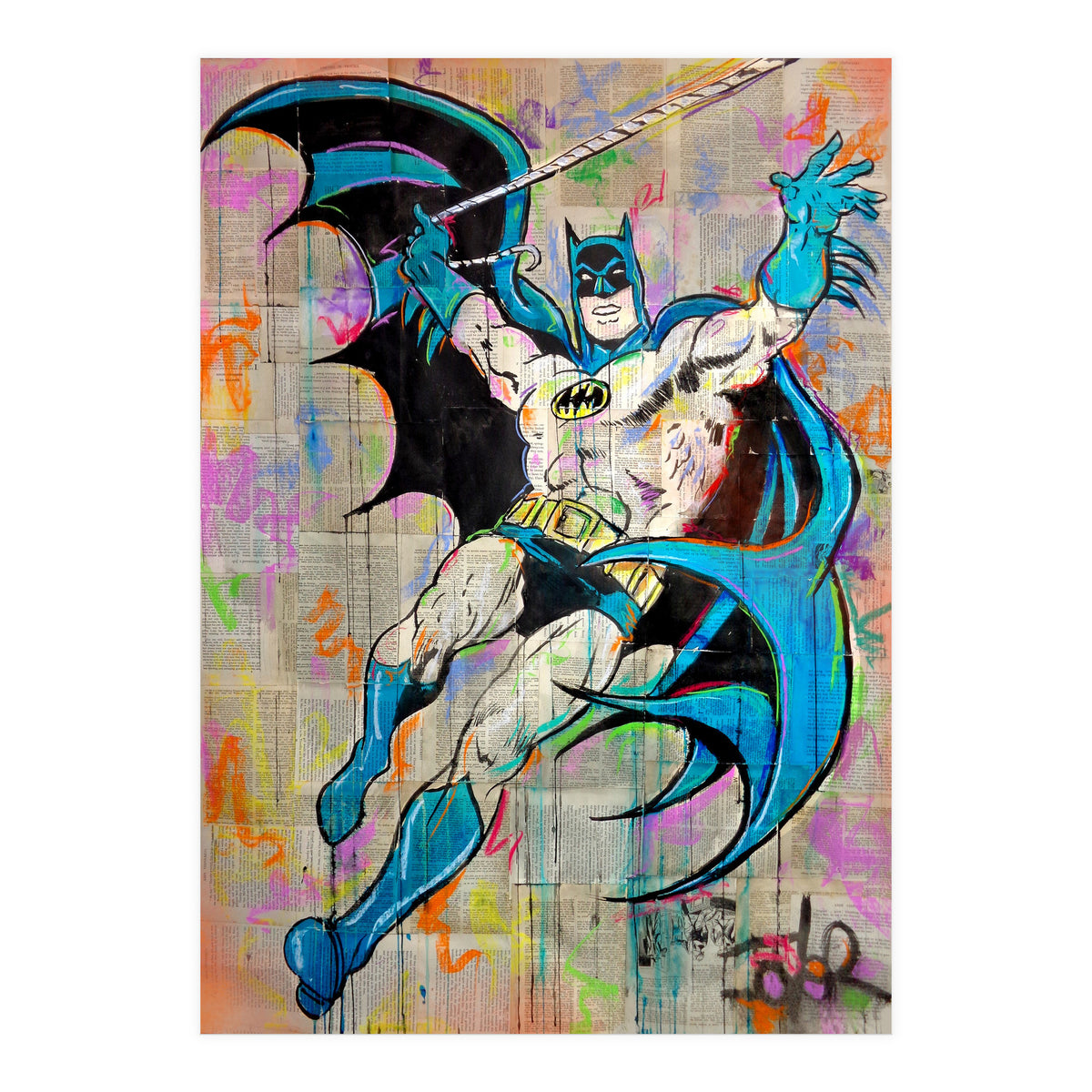 Pop Bat Hero (Print Only)