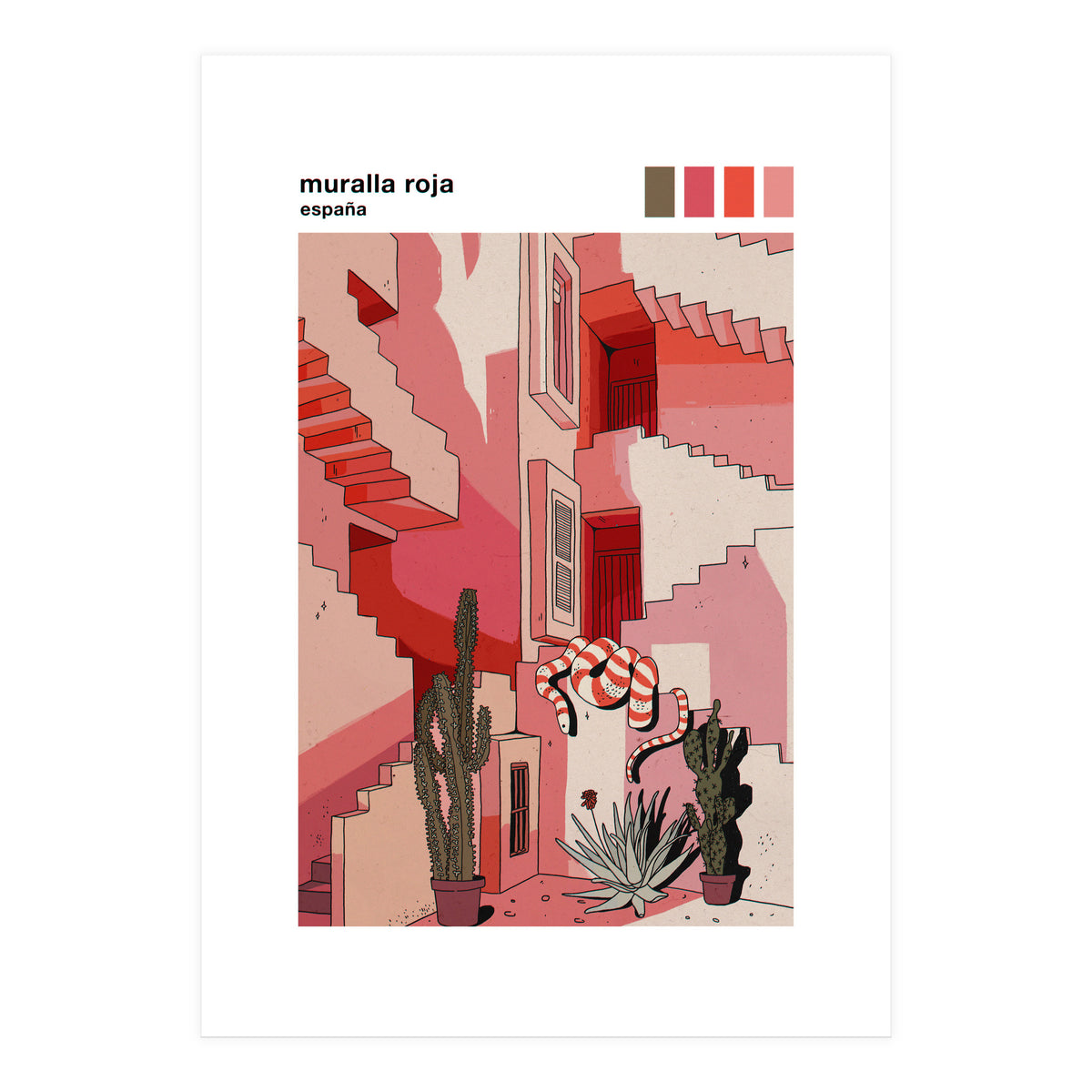 Muralla Roja (Print Only)