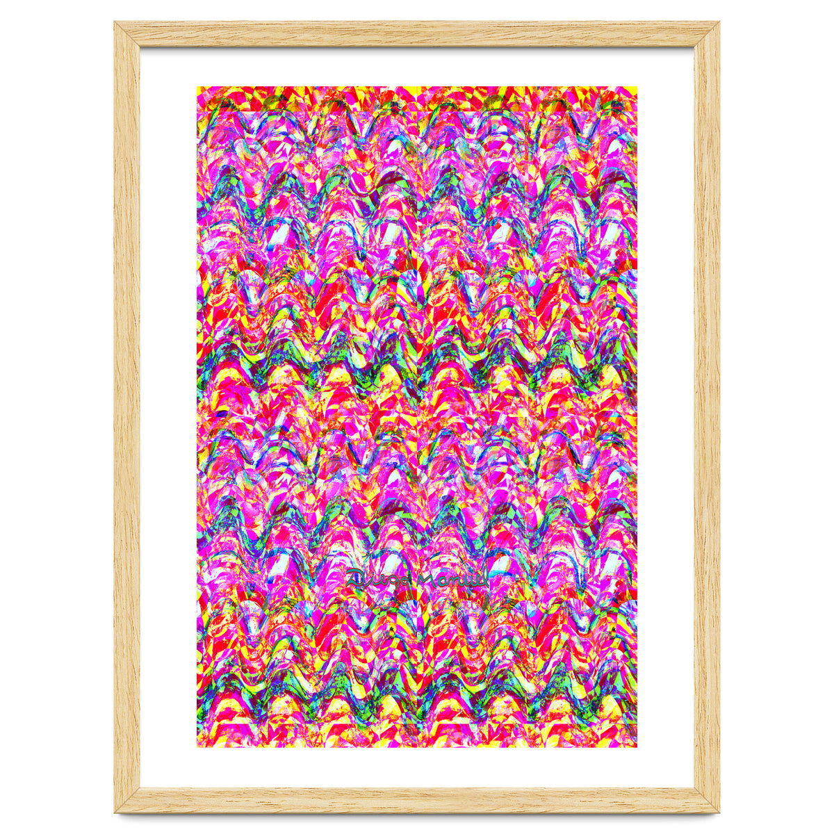 Pop abstract color full