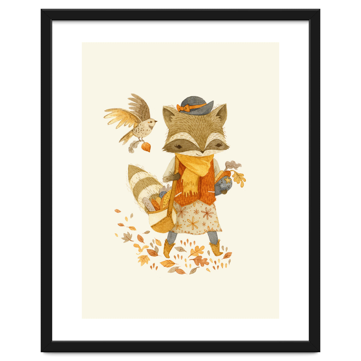 Rebecca The Radish Raccoon