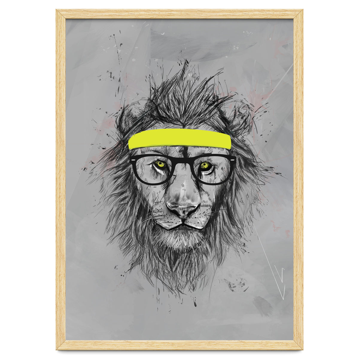 Hipster Lion