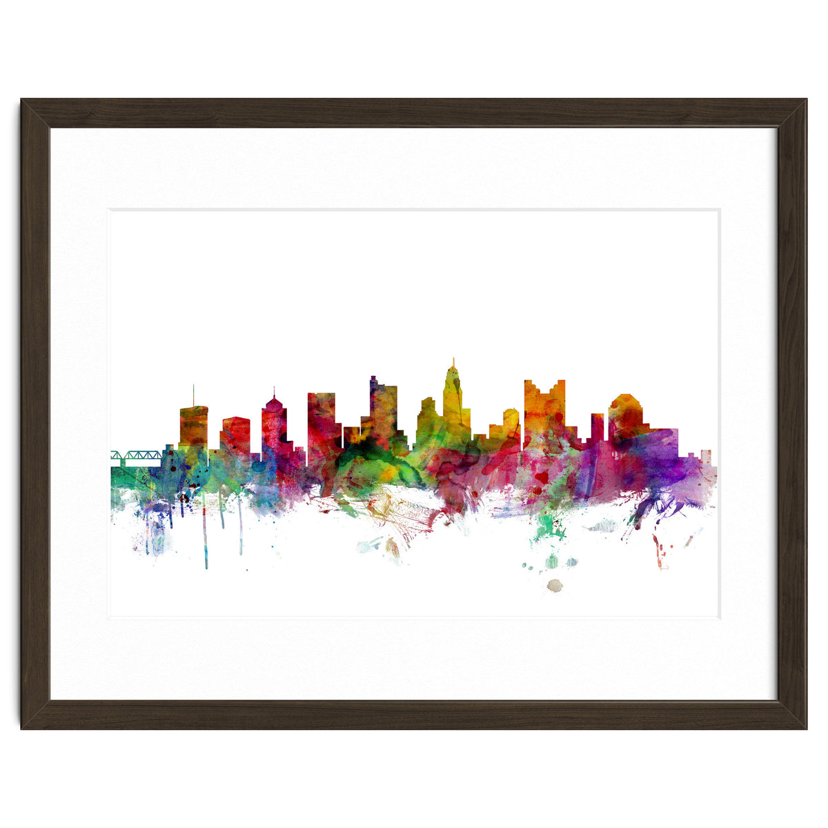 Columbus Ohio Skyline