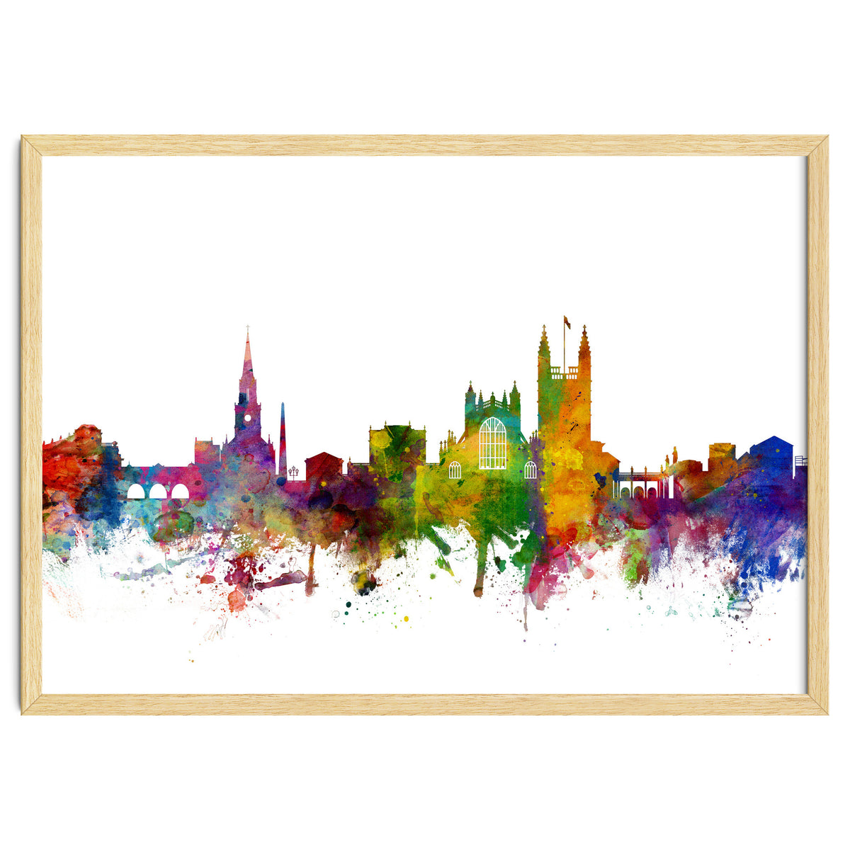 Bath England Skyline Cityscape