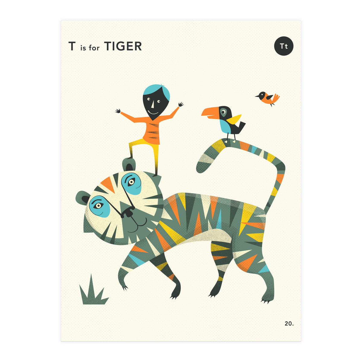 T Is For TIGER (Print Only)