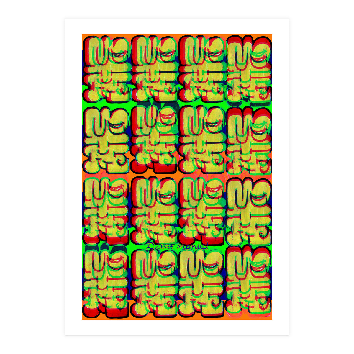 Graffitis 2021 Tapiz 117 (Print Only)