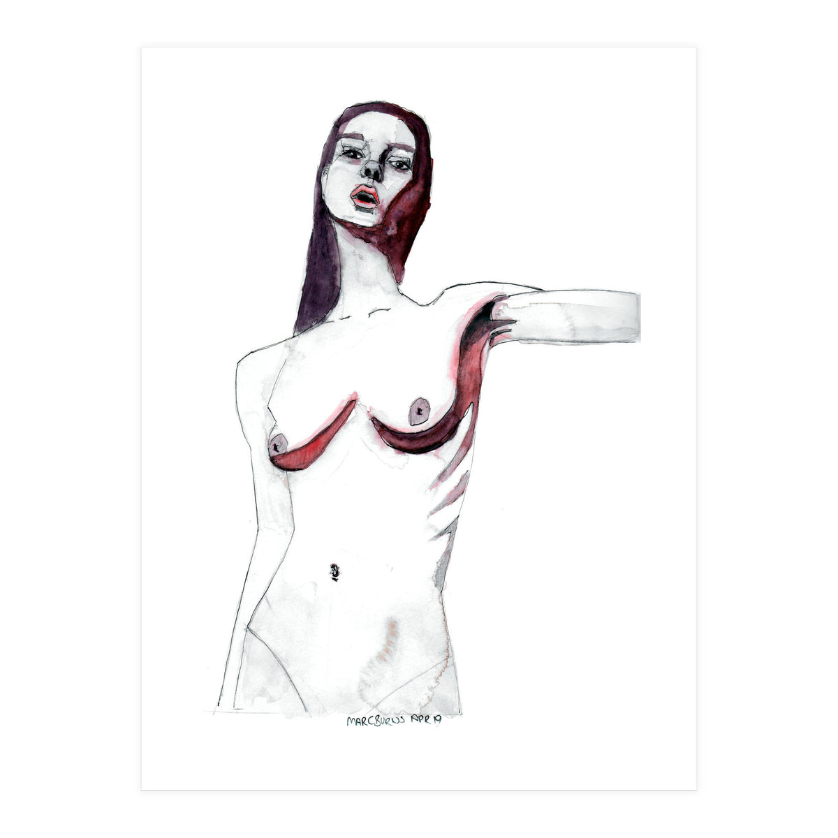 Untitled #20 - Nude (Print Only)