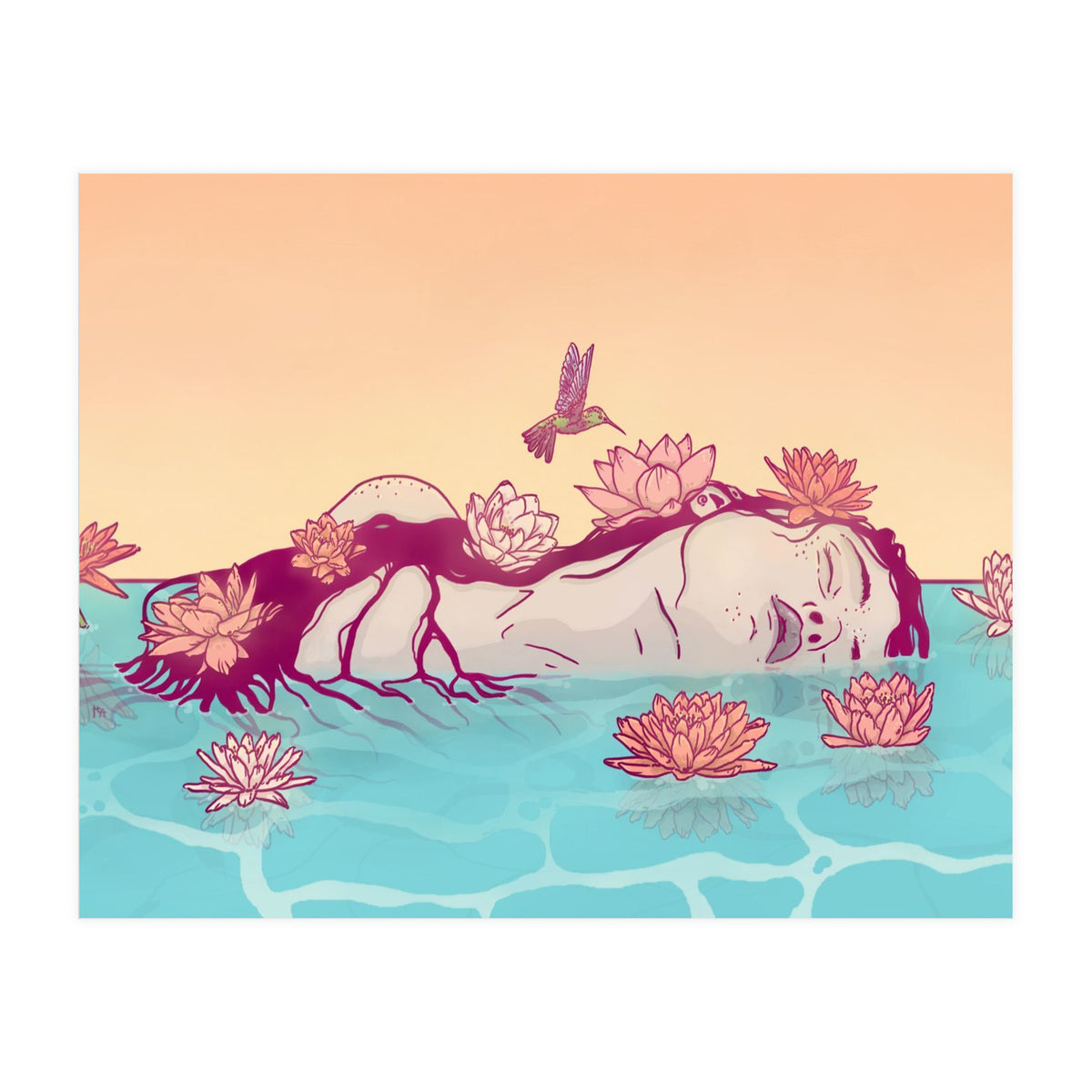 Naiad Lady (Print Only)