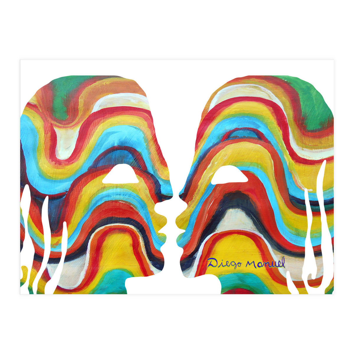 Abstracto Pop Nuevo 7  (Print Only)