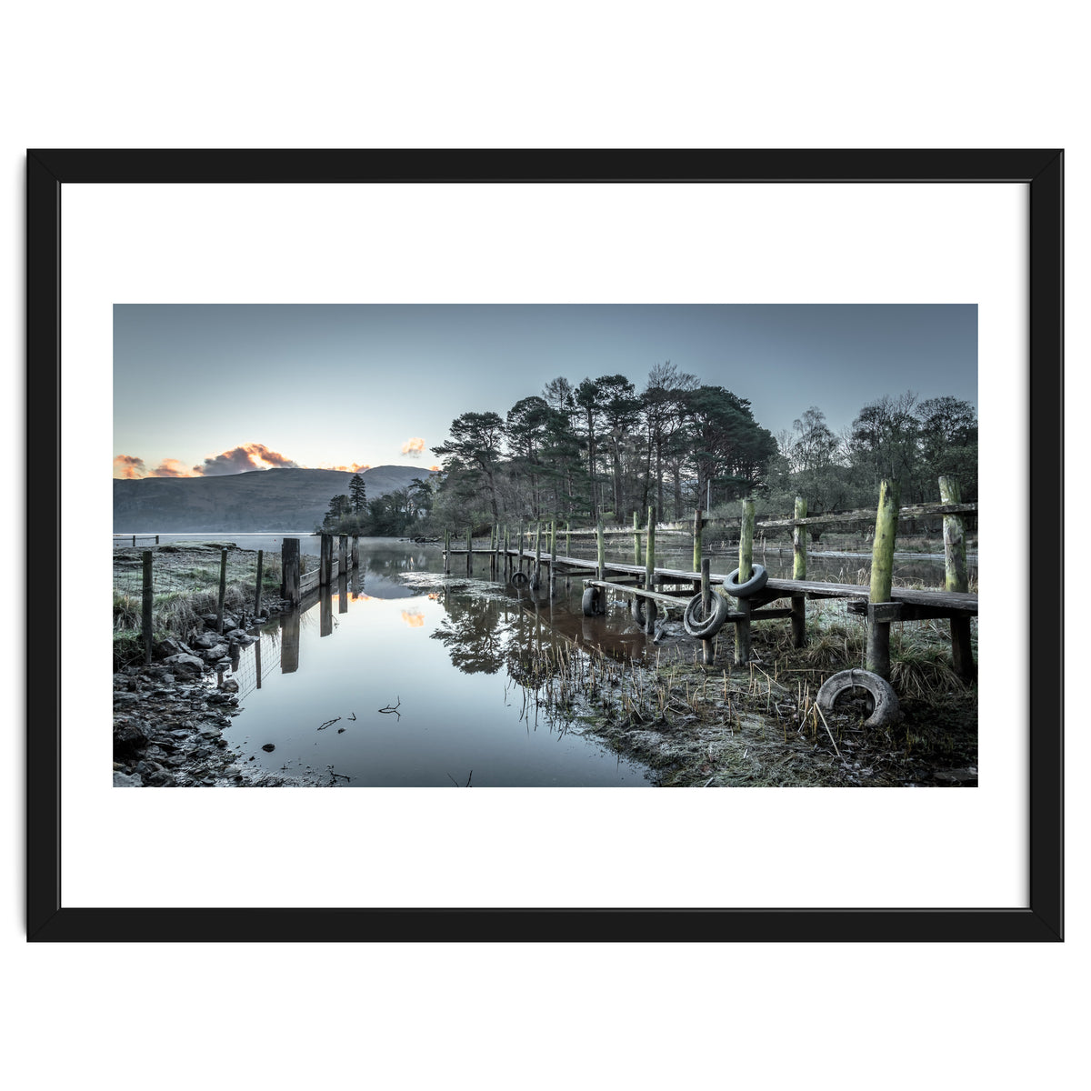 Derwent Water winters morning