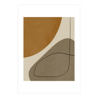 Organic Abstract Shapes #3 (Print Only)