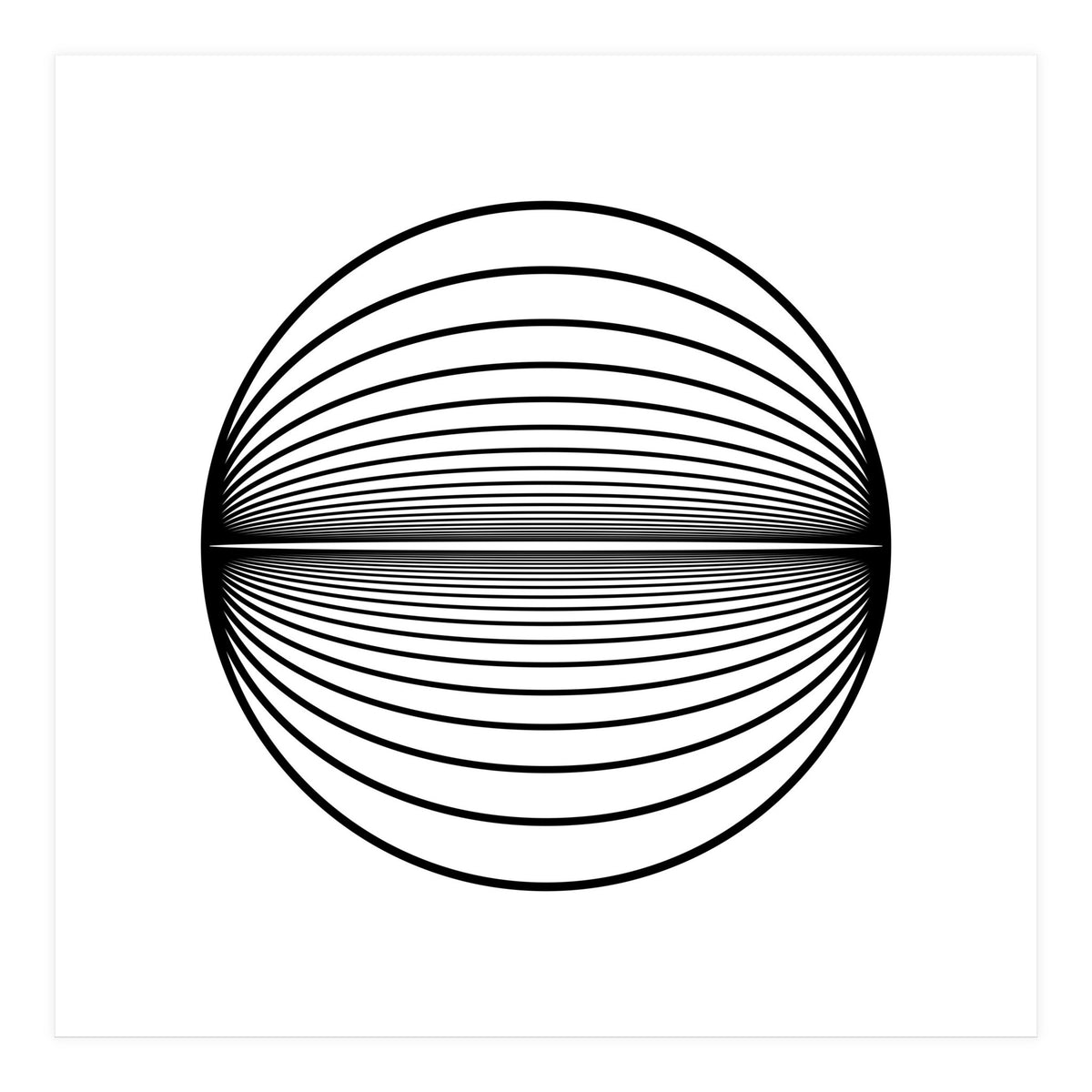 Event Horizon_White (Print Only)