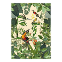 Green Jungle Toucans (Print Only)