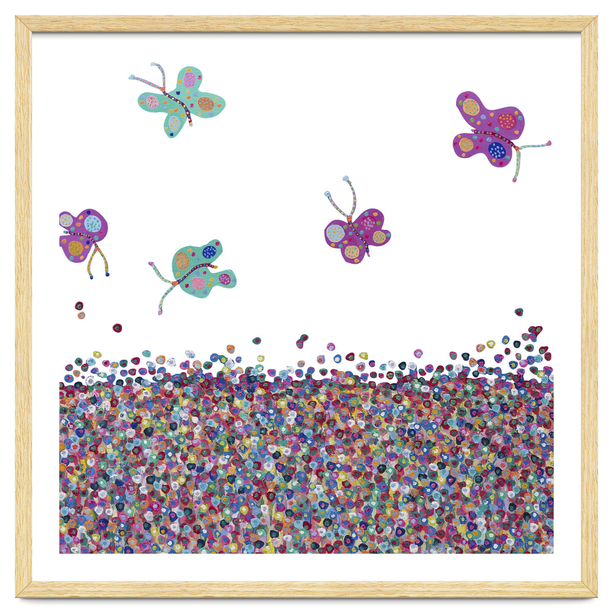 Butterflies Are Free (white)