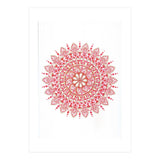 Red & Gold Mandala 2 (Print Only) thumbnail