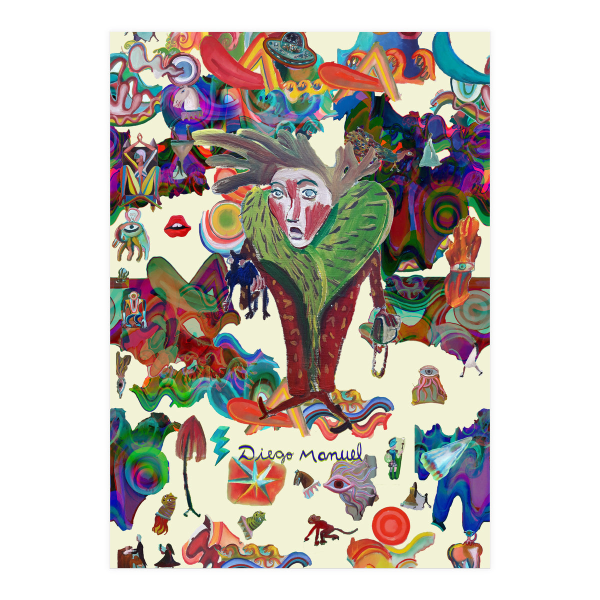 Graffitis 2021 Tapiz 59 B (Print Only)