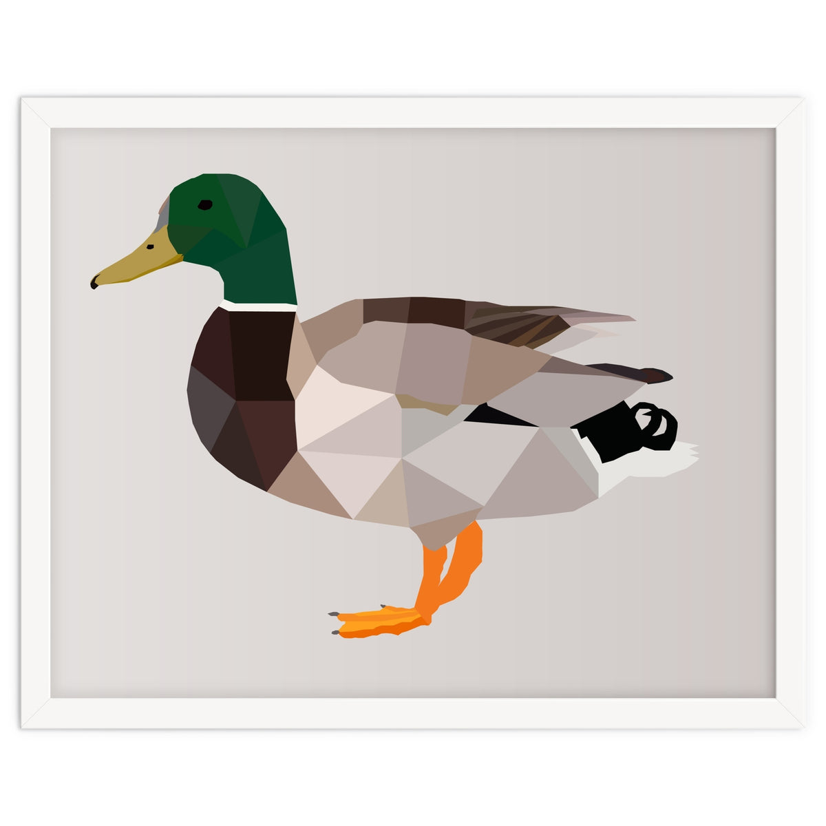 Duck Low Poly Art