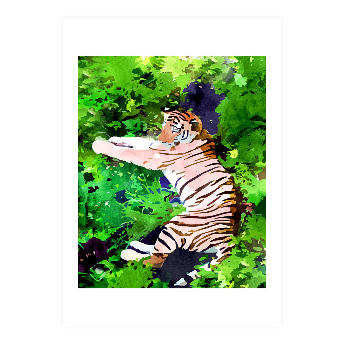 Blush Tiger (Print Only)