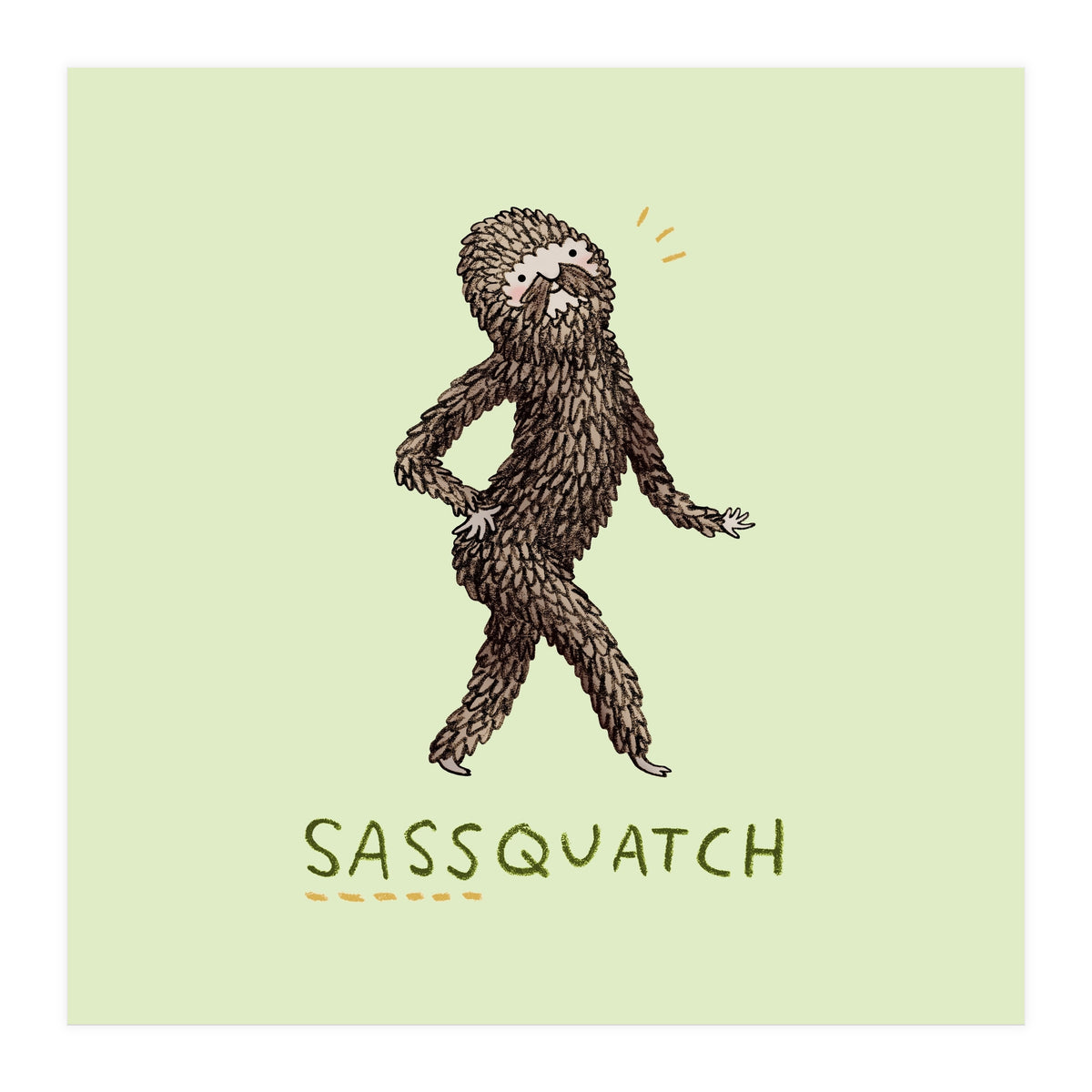 Sassquatch (Print Only)