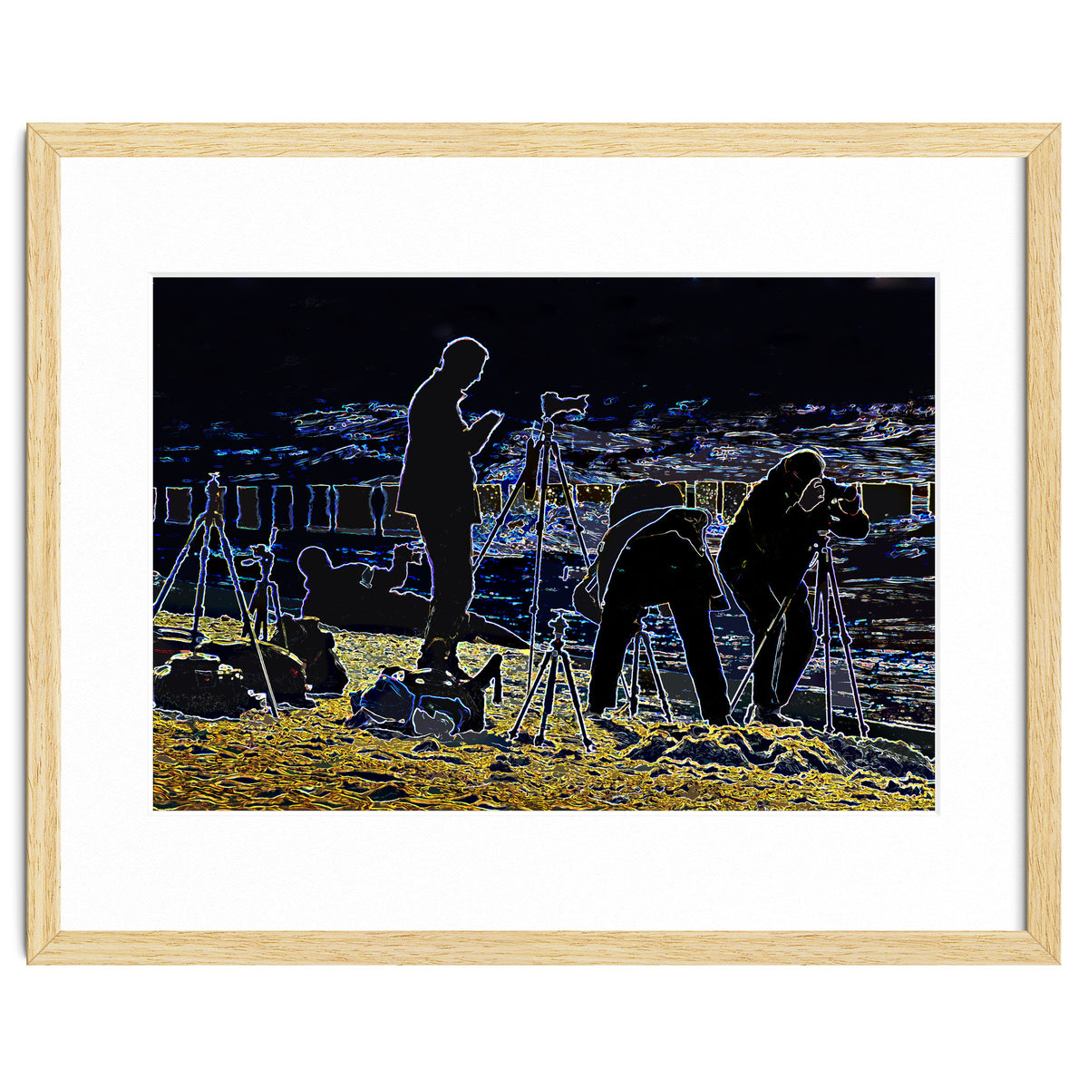 Photographers at the beach