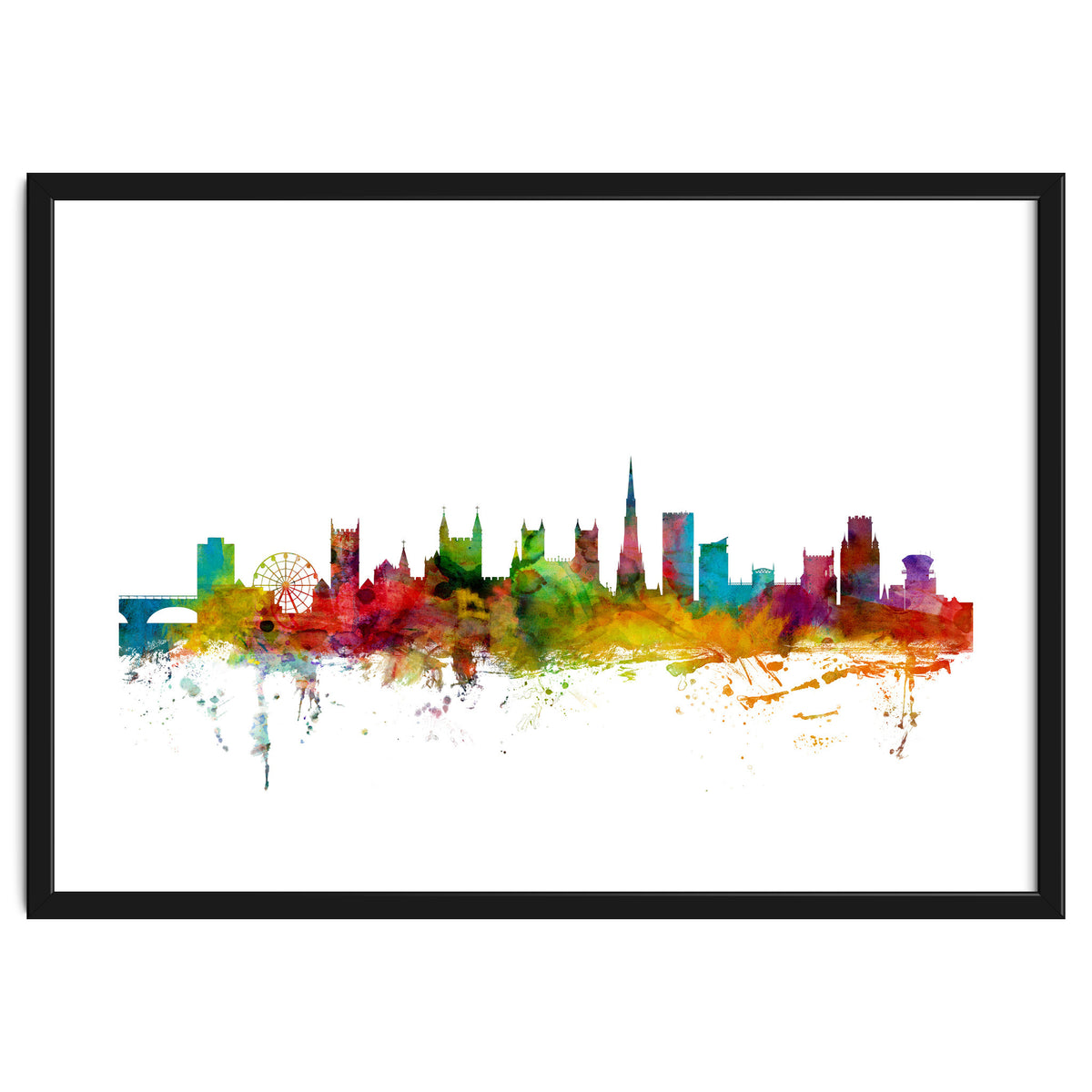 Bristol England Skyline